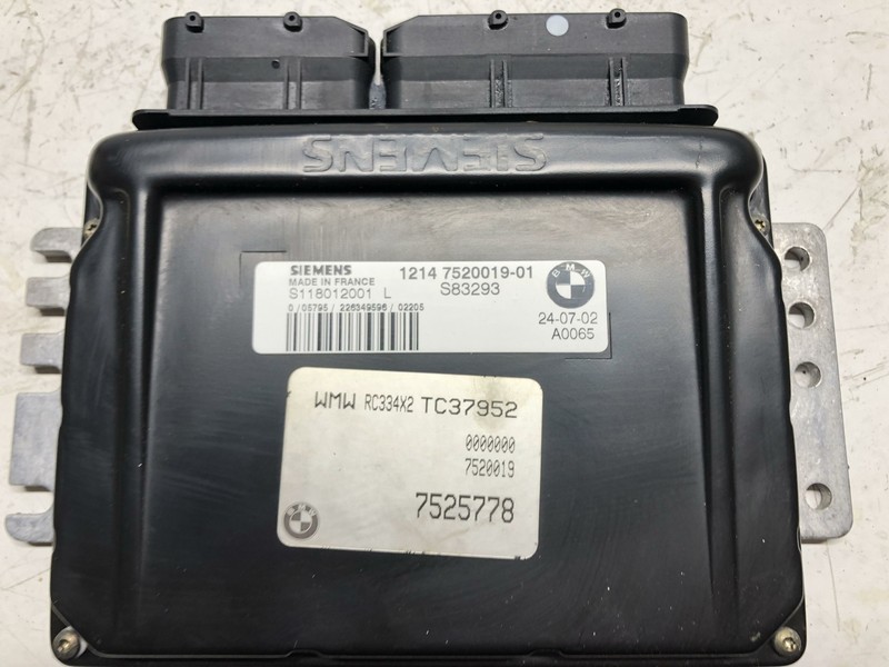 02-04 Mini Cooper 1.6L Engine Computer Assembly Base Manual Transmission