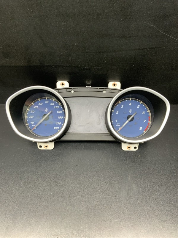 2014 - 2017 MASERATI GHIBLI SPEEDOMETER INSTRUMENT CLUSTER GAUGE 132k Miles