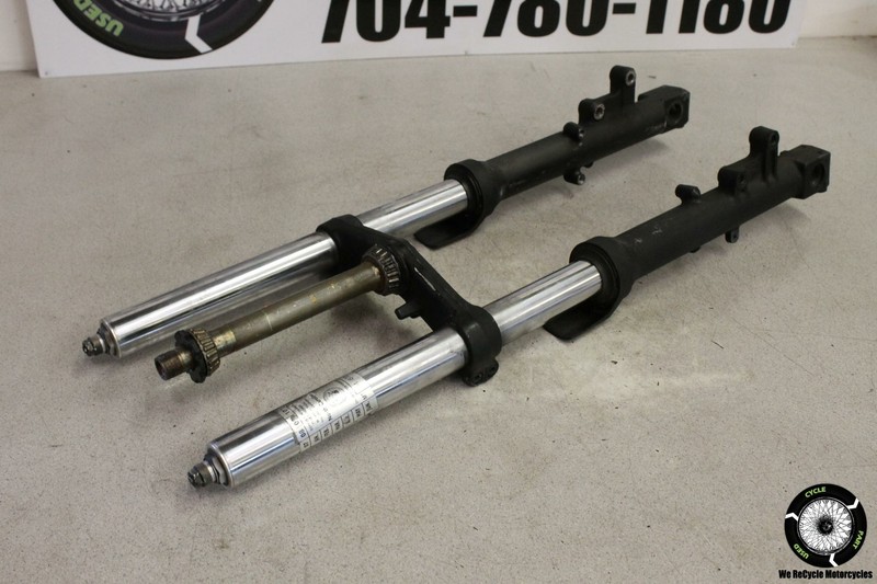 1999 Kawasaki Ninja ZX6 ZX600 E FRONT FORK SHOCK SUSPENSION SET PAIR ZX 600 99