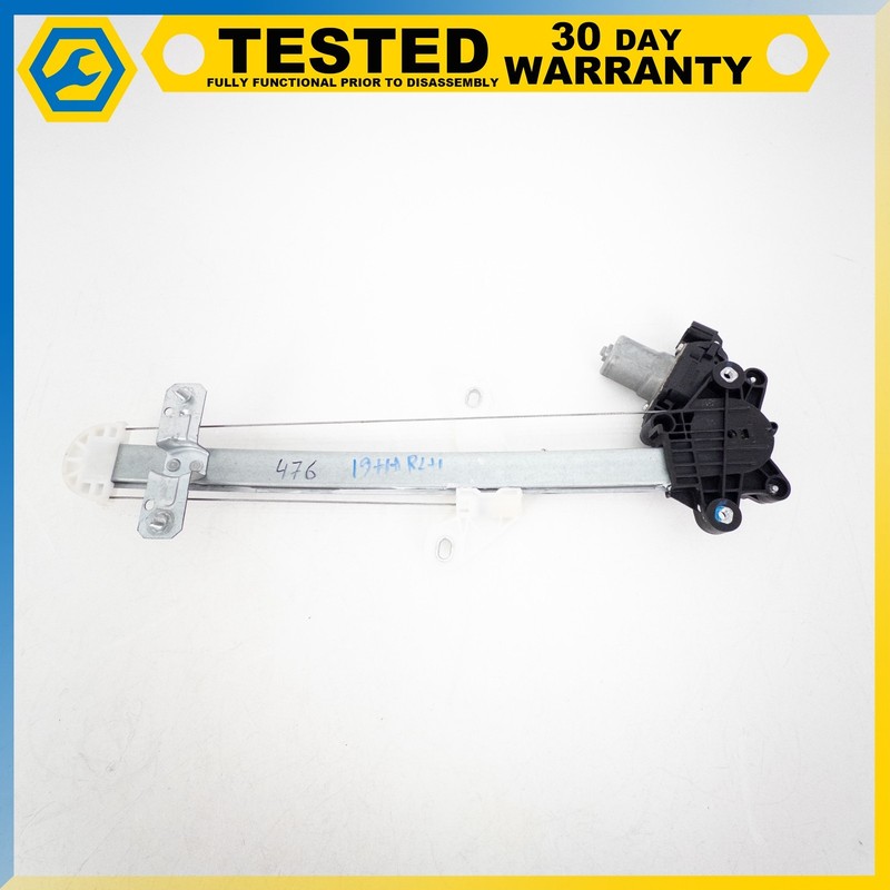 18-22 HONDA ACCORD REAR LEFT DRIVER DOOR WINDOW REGULATOR W/ MOTOR OEM