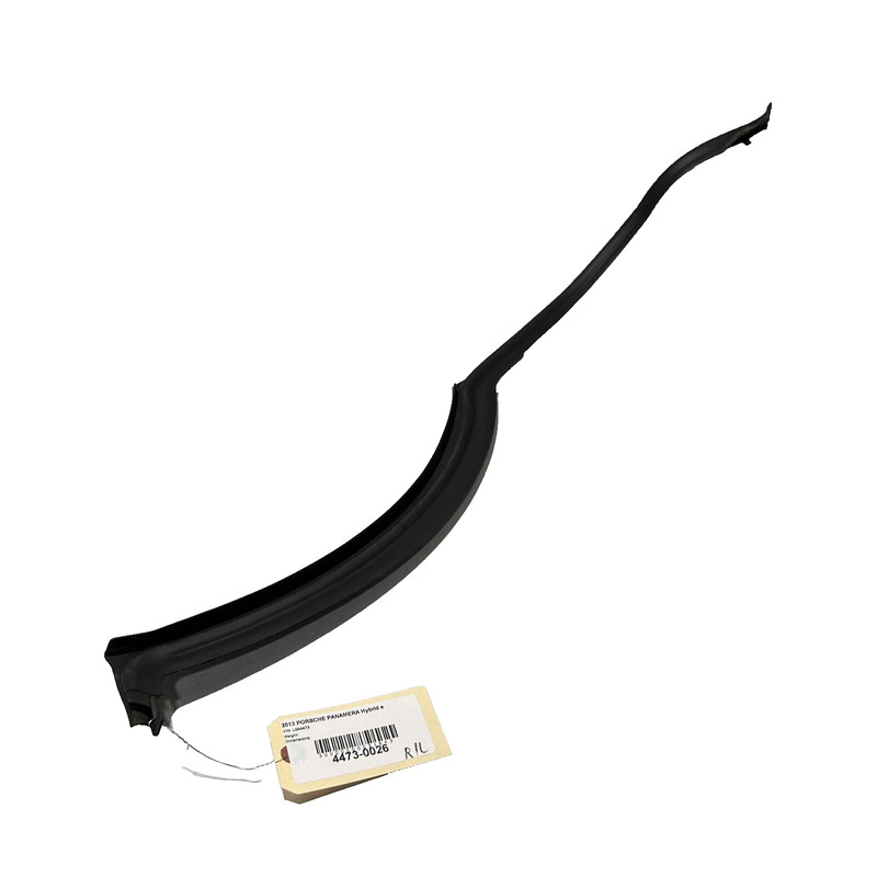 PORSCHE PANAMERA 2010-2016 REAR DRIVER SIDE DOOR REARWARD WEATHERSTRIP SEAL OEM