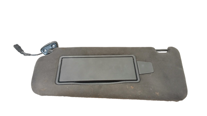 SUEDE 09-15 JAGUAR X250 XF XFR XFR-S SUN VISOR SUNVISOR SHADE LEFT FRONT 092424