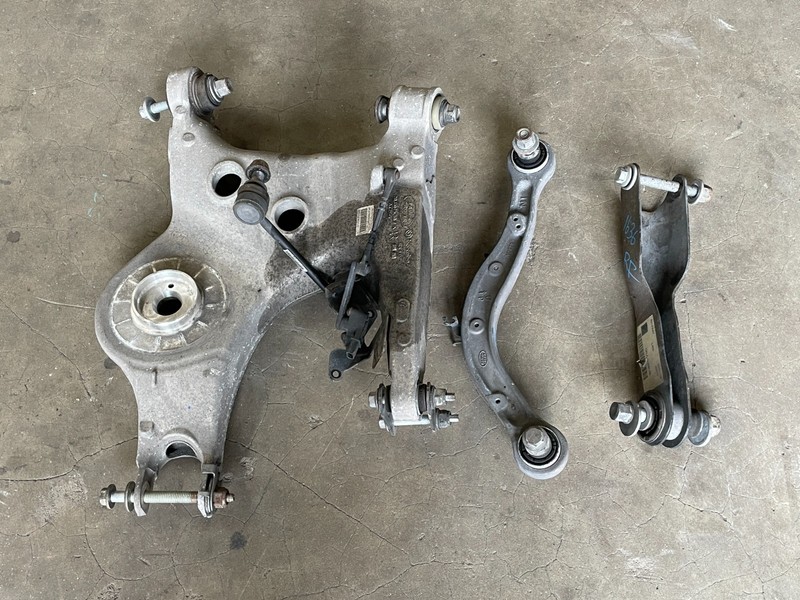 18-20 Land Range Rover L405 Rear Right Upper Lower Control Arm Set 4X4 1636 OEM