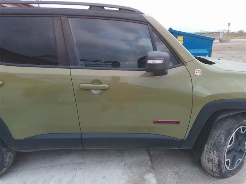 Passenger Front Door Electric Tempered Glass Fits 15-20 RENEGADE 3153597