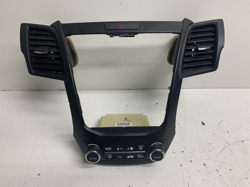 2013-2015 Acura RDX Heater A/C Radio Stereo Climate Control Bezel Hood Trim Oem