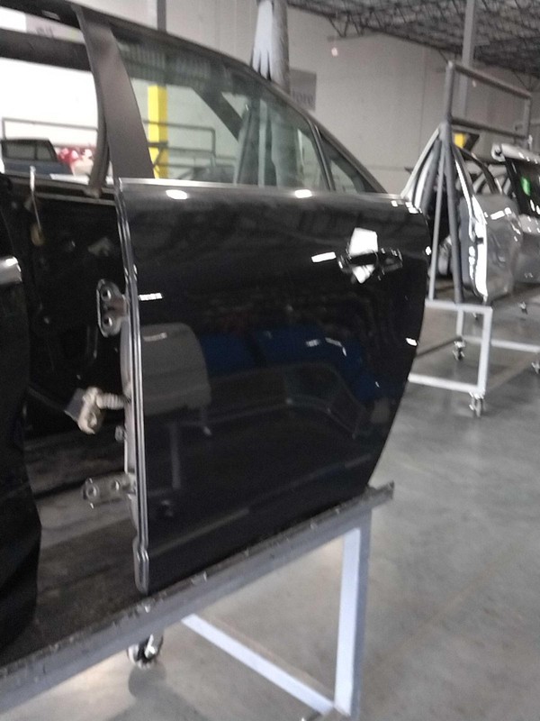 2011 Cadillac CTS Left Rear Door Black 125539 Used 157K Miles