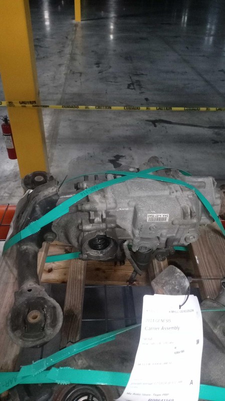2019 Honda HR-V Differential Carrier Assembly OEM 4120054AJ00 109k Miles