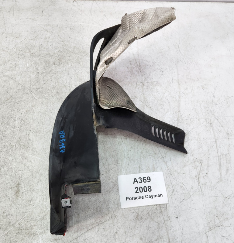 ✅ 06-08 OEM Porsche Cayman 987 Rear Right Passenger Bumper Guide Heat Shield