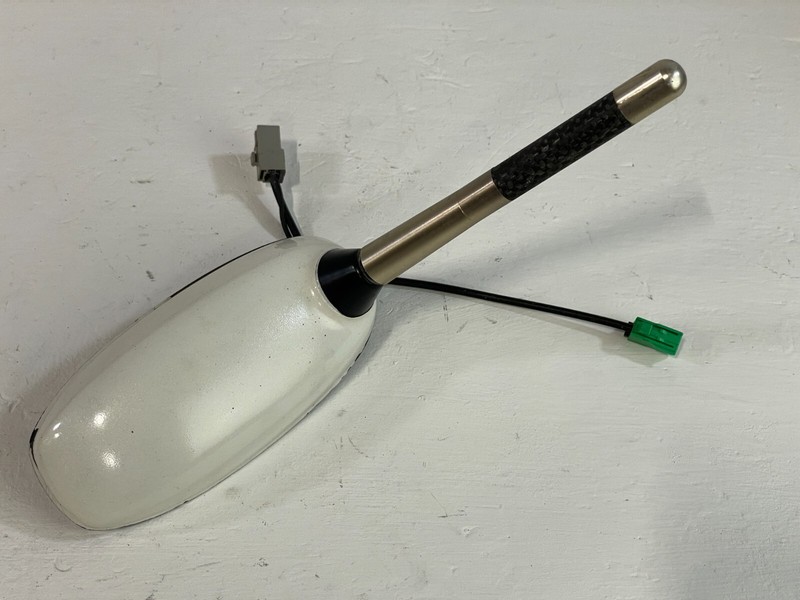 11-17 INFINITI EX35 QX50 UPPER ROOF RADIO ANTENNA W/ NAVIGATION WHITE QAA #88858