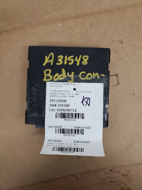 Chassis ECM Body Control BCM Left Hand Dash Fits 01 SIERRA 1500 PICKUP 292192