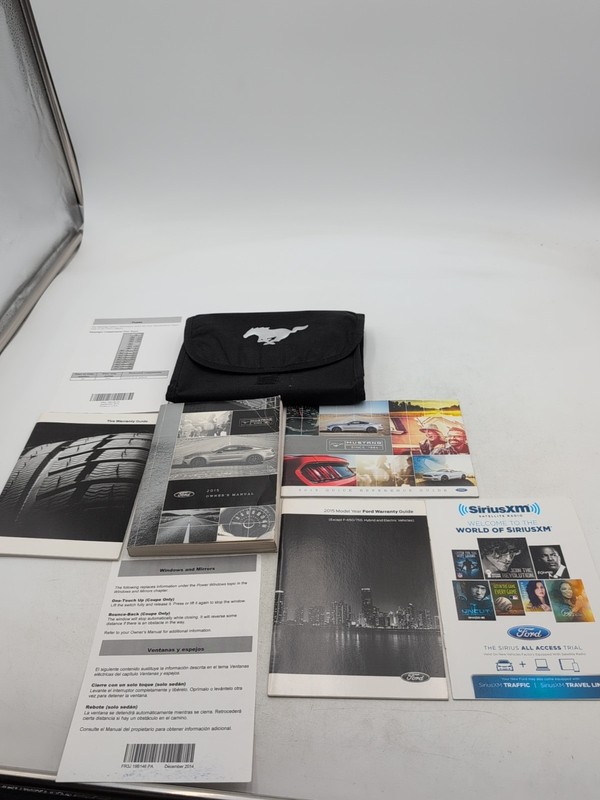 2015 MUSTANG Original OEM User Guide Owners Manual Booklet FusesGT