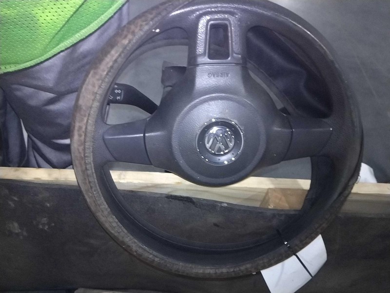 Used Steering Column fits: 2011 Volkswagen Jetta Floor Shift exc. City Sdn turn