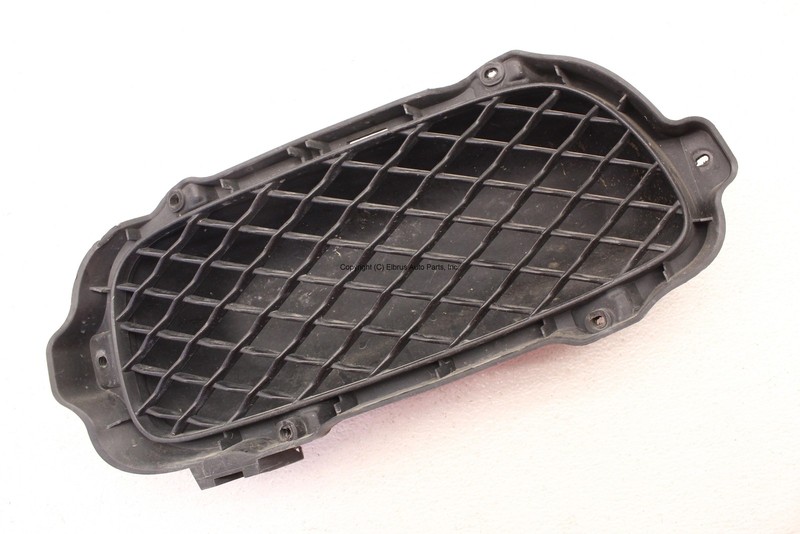 2009 2010 JAGUAR XFR FRONT DRIVER LEFT LOWER END GRILLE SUPERCHARGED OPT OEM