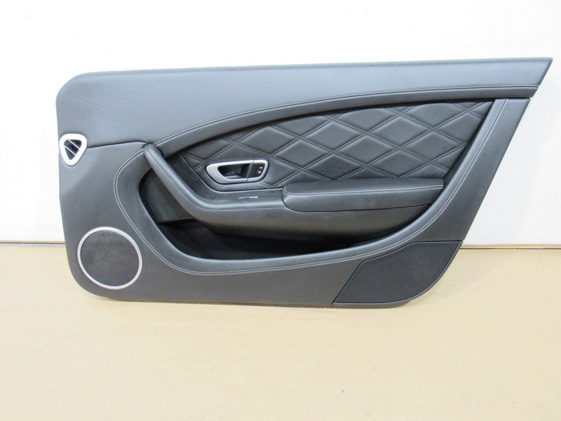 12-18 Bentley Continental GT W12 2015 Right Passenger Door Cover Trim Panel ;:A
