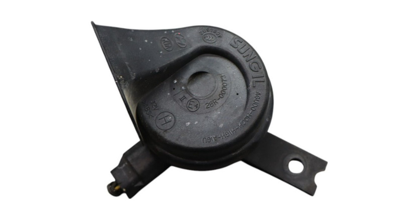11-16 Hyundai Equus High Pitch Note Tone Horn Siren Black 96620-3N000 OEM