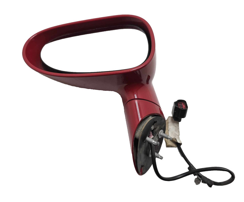 Pontiac Solstice LH Driver Power Door Mirror Painted Red 2007 P/N 25881949