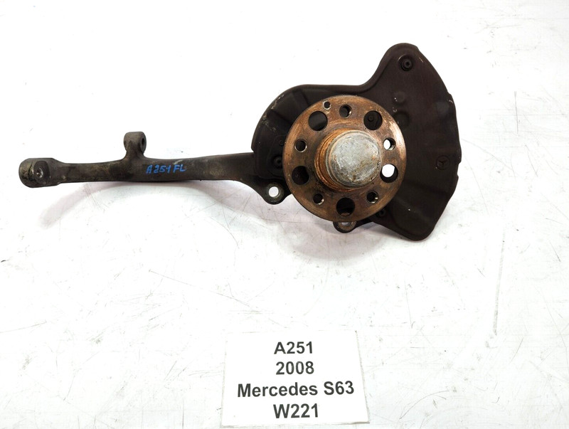✅07-14 OEM Mercedes W221 S63 S65 Front Right Passenger Spindle Knuckle Wheel Hub