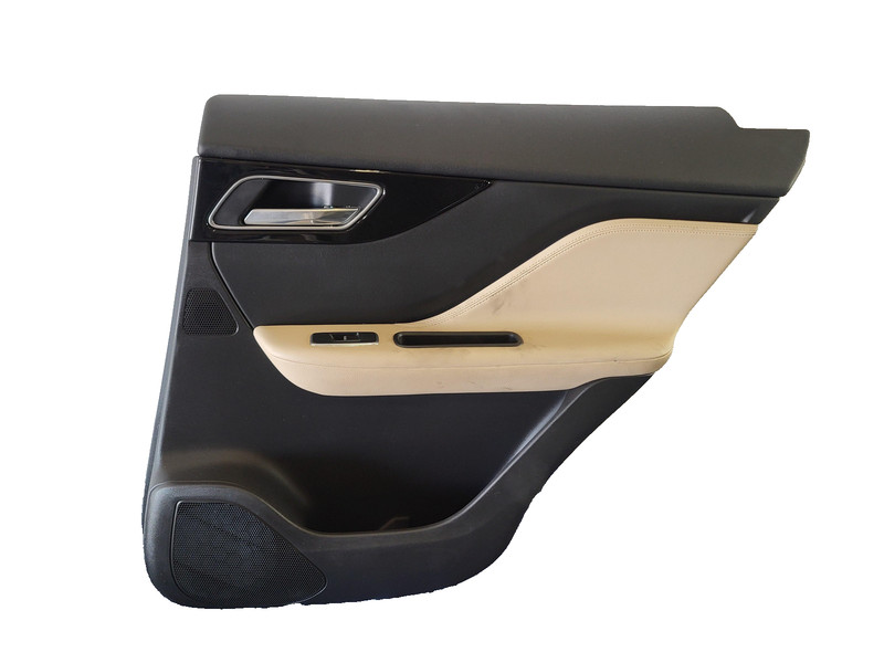 Used Oem Jaguar Right Passenger Rear Door Trim Panel for 2017-2020 F-Pace 30T