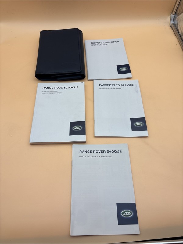 2015 Land Rover Range Rover Evoque Owners Manual