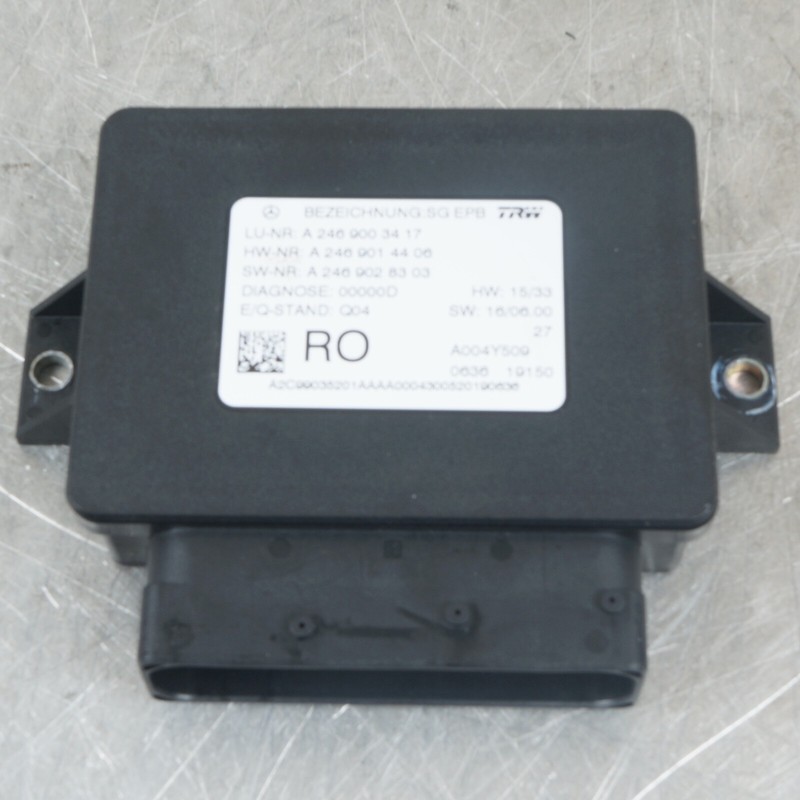 2018 - 2019 MERCEDES GLS GLA SL OEM PARKING BRAKE CONTROL MODULE A2469003417