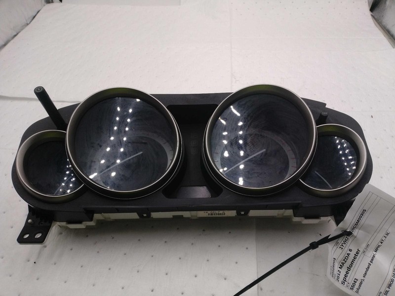 2012 MAZDA 6 Speedometer Gauge Black OEM 2.5L 147K Miles Warranty