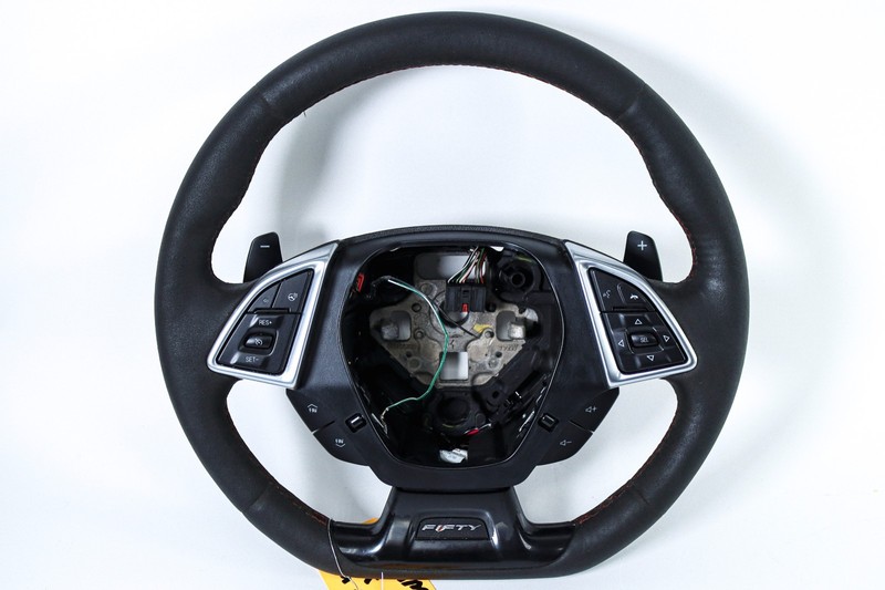 2017 Chevrolet Camaro "Fifty" Steering Wheel w/ Red Stitching 84209509 *USED*