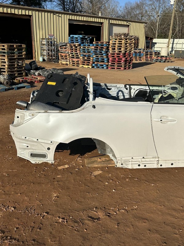 2010-2015 LEXUS IS250 IS350C CONVERTIBLE REAR RIGHT BODY QUARTER PANEL WHITE OEM