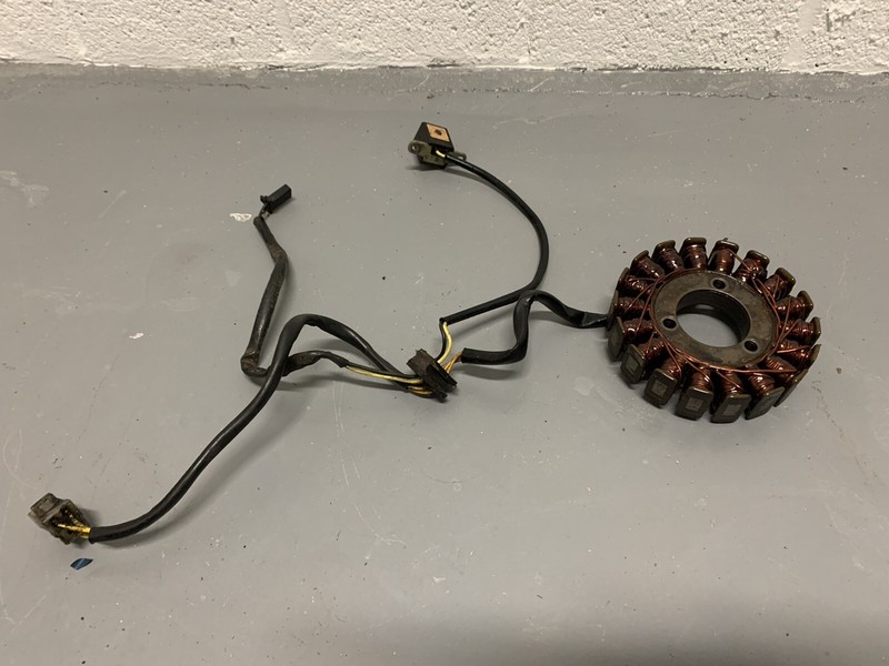 1996 Kawasaki EX 500 Ninja EX500 Engine Stator Generator Pickup Coil Pick Up 96