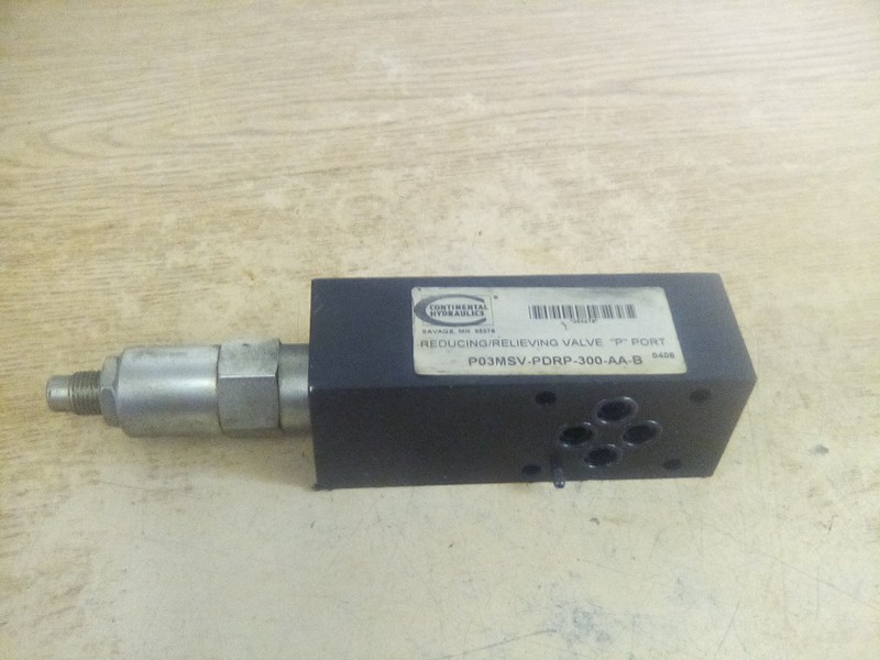 Continental Hydraulics P03MSV-PDRP-300-AA-B Reducing/Relieving Valve