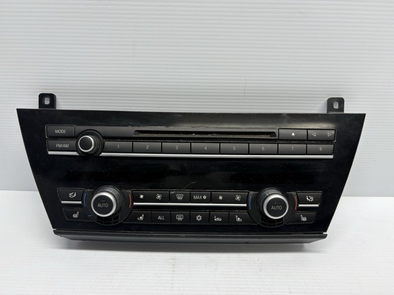 2012 BMW F12 F13 RADIO CAR STEREO A/C HEATER CLIMATE CONTROL SWITCH PANEL OEM