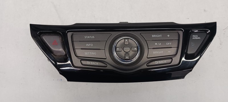 13-'16 NISSAN PATHFINDER radio control panel w/o navigation OEM 1 Year Wnty!