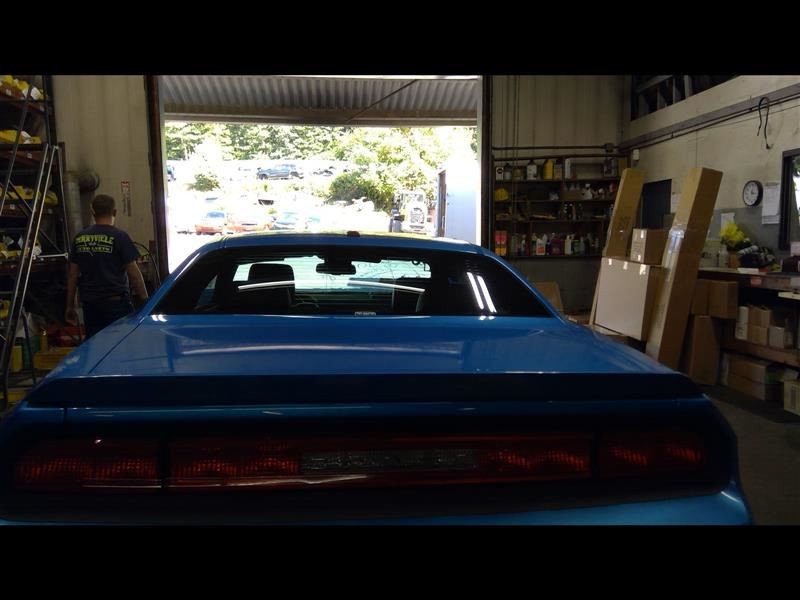 Trunk Decklid Blue R/T With Spoiler Fits 08-14 CHALLENGER 1196140