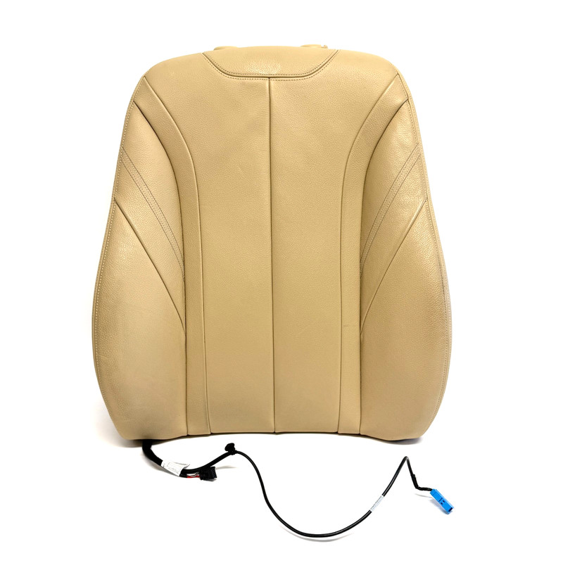 π 2012-2019 BMW 328I F30 FRONT RIGHT PASS SIDE SEAT UPPER CUSHION BEIGE OEM