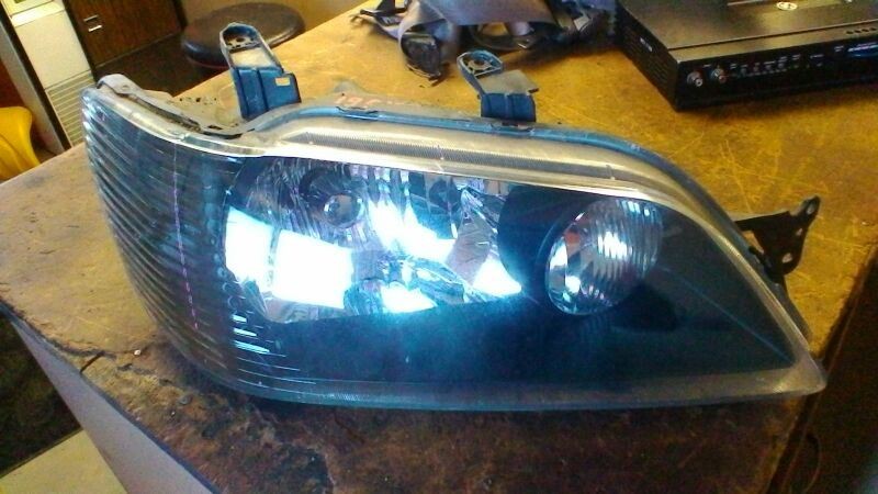 Passenger Right Headlight Excluding Evolution Fits 02-03 LANCER 101803