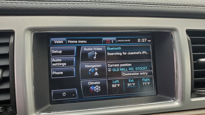 14-15 JAGUAR X250 XF XFR XFR-S NAVIGATION INFORMATION DISPLAY SCREEN OEM 071923A