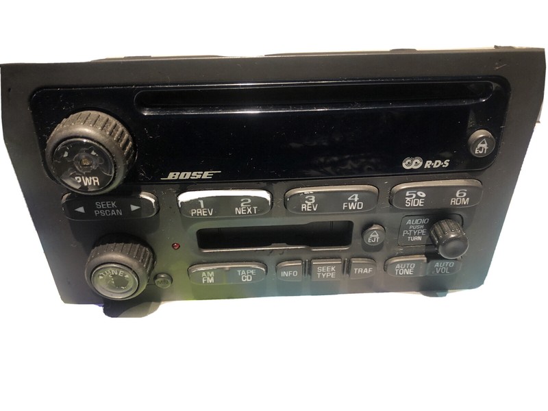 Trailblazer Envoy OEM CD Cassette radio.Factory original reman BOSE stereo 02-03