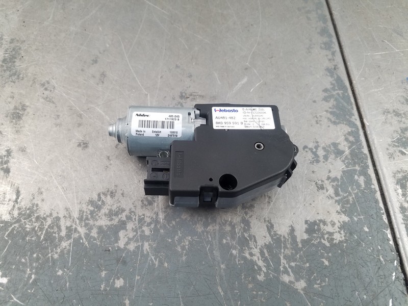 2013 Audi S4 Quattro B8 Sunroof Window Motor #5394 J7