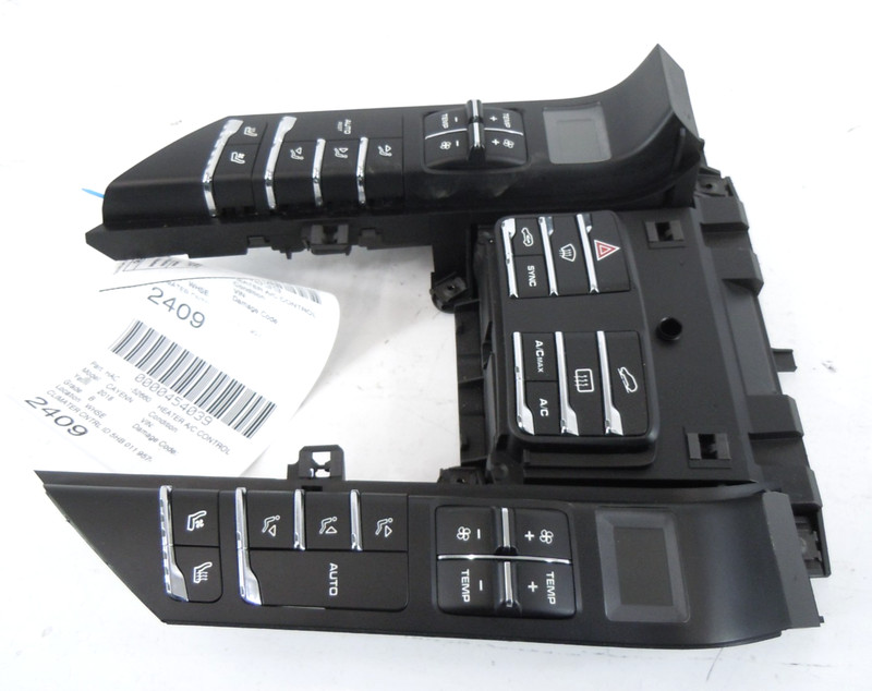 11-18 Porsche Cayenne 958 Console Climate Multifunction Control Switch Panel OEM