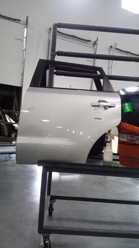 2016 KIA SOUL Left Rear Door Silver 389877 91K Miles Used OEM Part