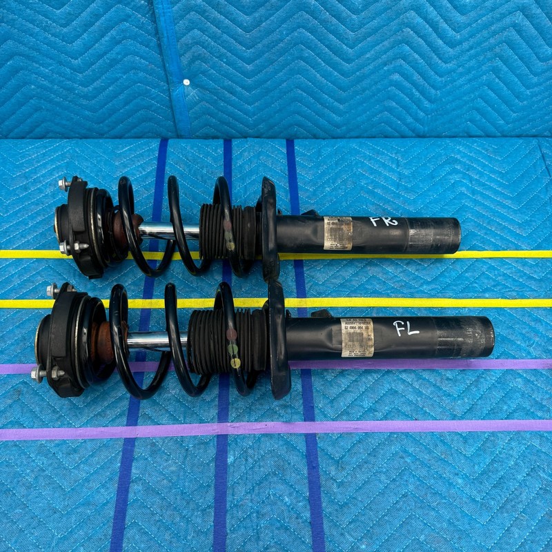 07–14 Audi TT Roadster Front Suspension Struts Shock Absorbers SET OEM 8J0413031