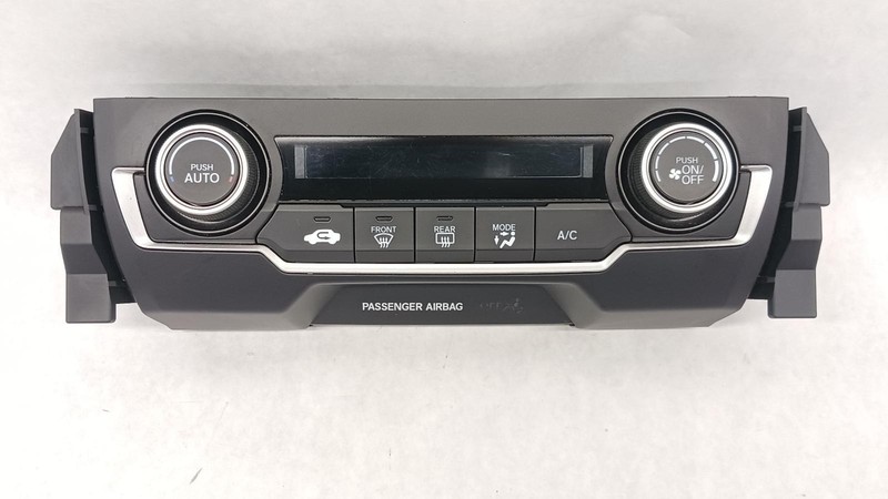 16-'21 HONDA CIVIC LX temperature control panel OEM 1 Year Warranty!