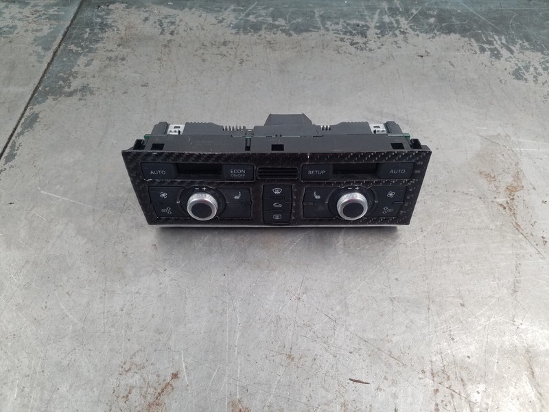 2007 Audi S6 Quattro C6 Climate Control Panel #5876 Y5
