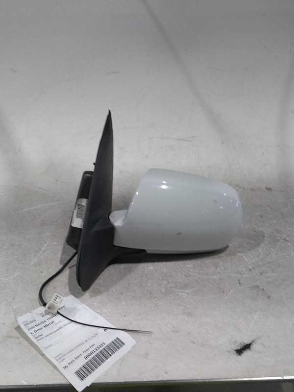 2005-2006 Mazda Tribute Left Door Mirror White Power Non-Heated OEM Used