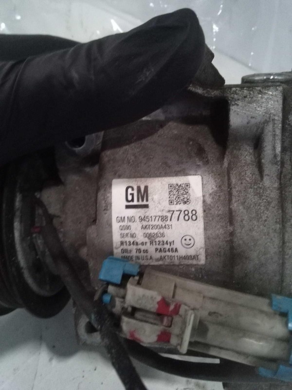 2017 Chevrolet Sonic A/C Compressor OEM 1.8L 63K Miles - Fast Shipping
