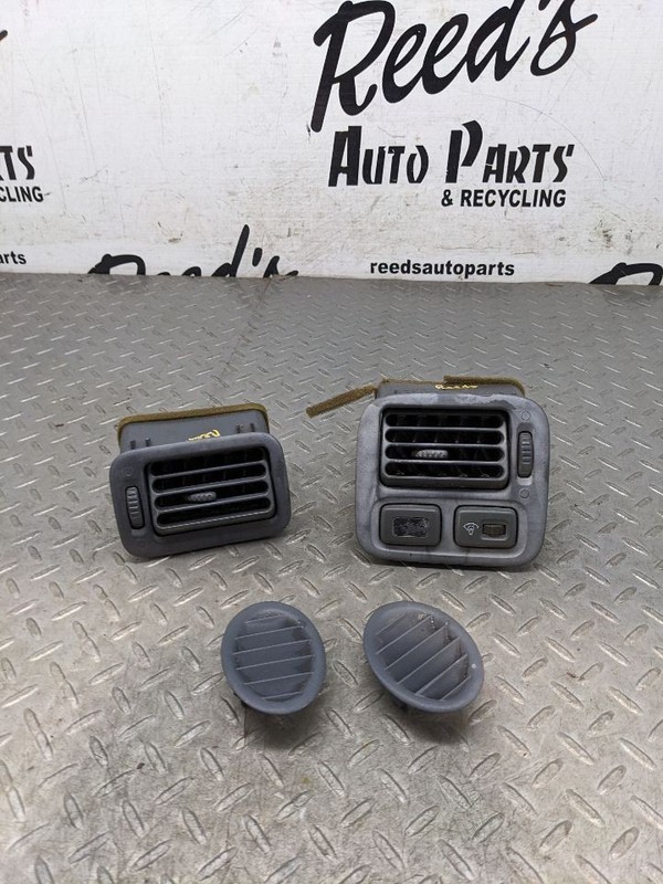 1996-2000 Honda Civic Dash Air AC A/C Heater Defroster Vent Set OEM Grey 1182813