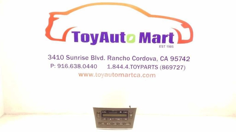 Temperature Control Thru 5/04 With Heated Seat Fits 04 LEXUS ES330 45879