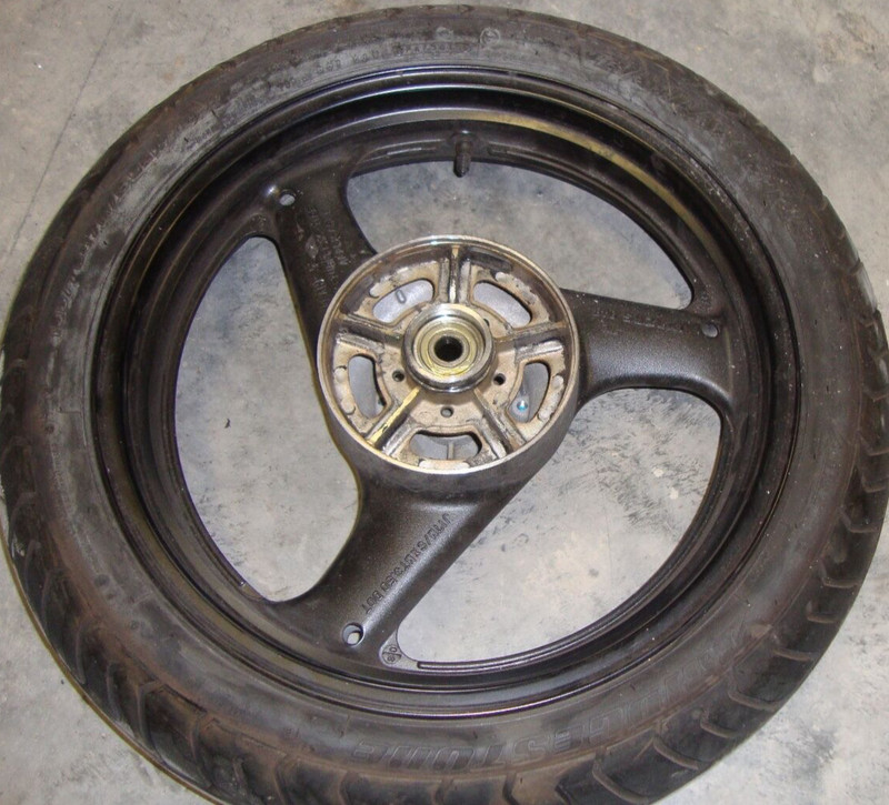 2009 Suzuki GS500FH GS500 GS 500 F Rear Back Rim Wheel Tire 130/70-17 17"