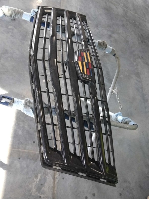 2016 Cadillac Escalade ESV Grille Black OEM 23399558 Used Chrome Painted