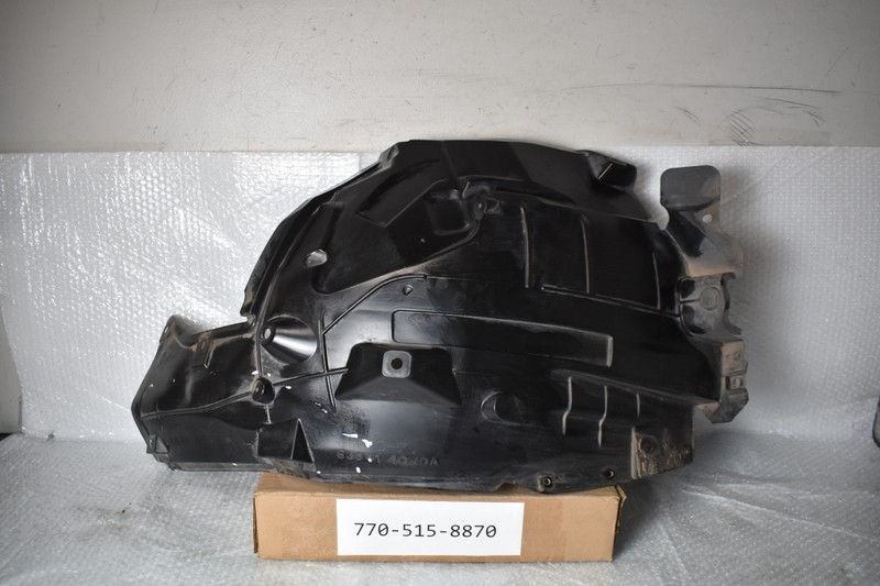 INFINITI Q50 BASE FRONT LEFT FENDER PROTECTOR 2014-2019 OEM 63841 4GA0A