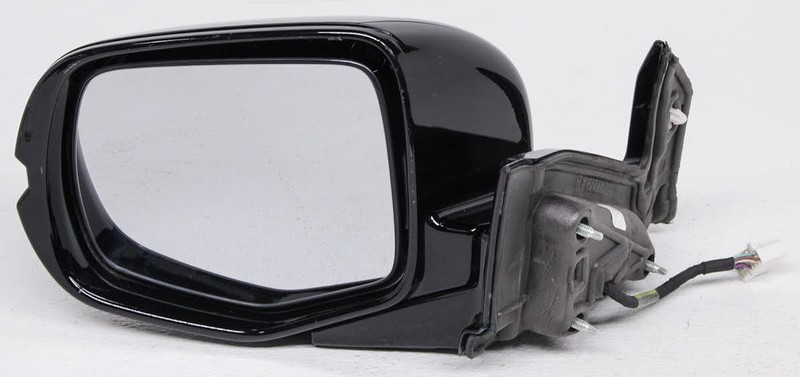 EXPORT NON-US OEM Honda Pilot Left Side Exterior Mirror Crystal Black, Scratches